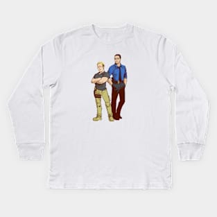 Hawaii Five-0 Steve Mcgarrett Kids Long Sleeve T-Shirt